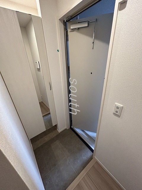玄関　シューズＢＯＸ付きの玄関