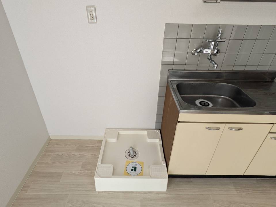 洗面設備　洗濯機置場