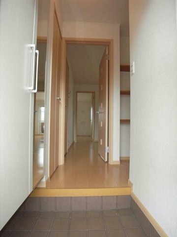 玄関　落ち着いた玄関です