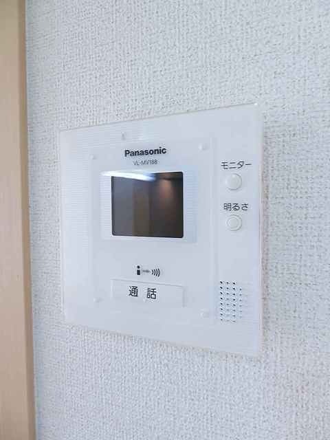 セキュリティ　モニター付きインターホンです。
