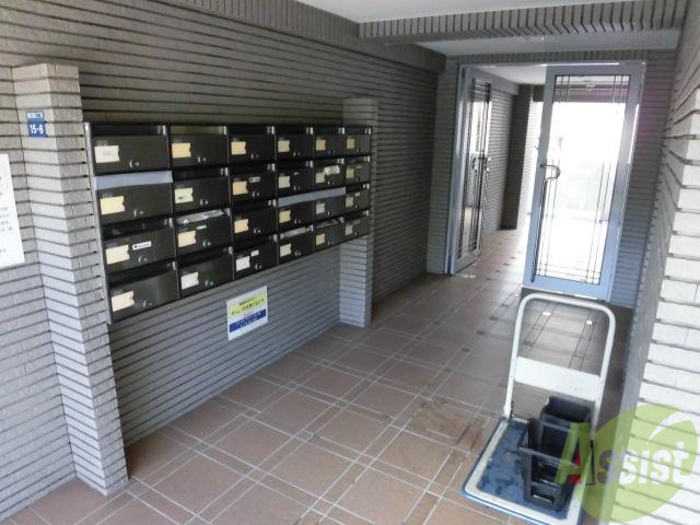 ロビー　通風良好なロビーです