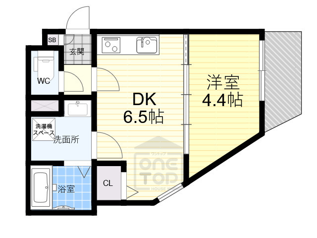 ART　KISHIBE　NORTHの間取り