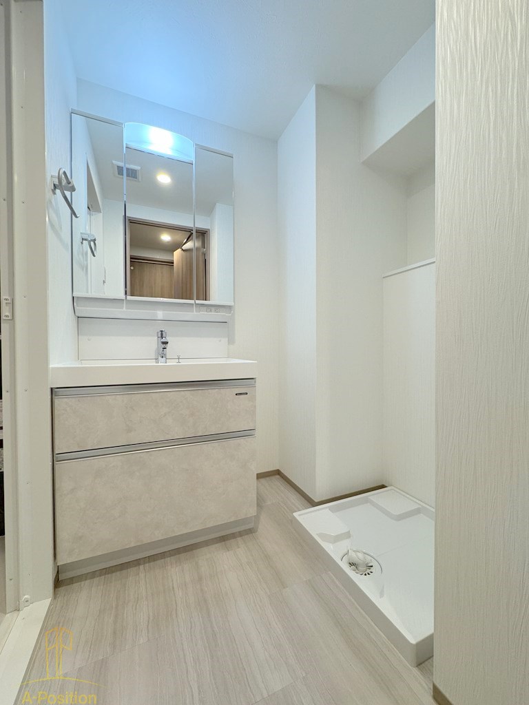 洗面設備　プレジオ梅田