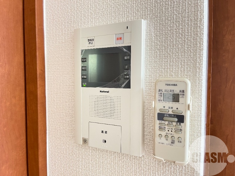 セキュリティ　訪問チェックができるモニターホン♪