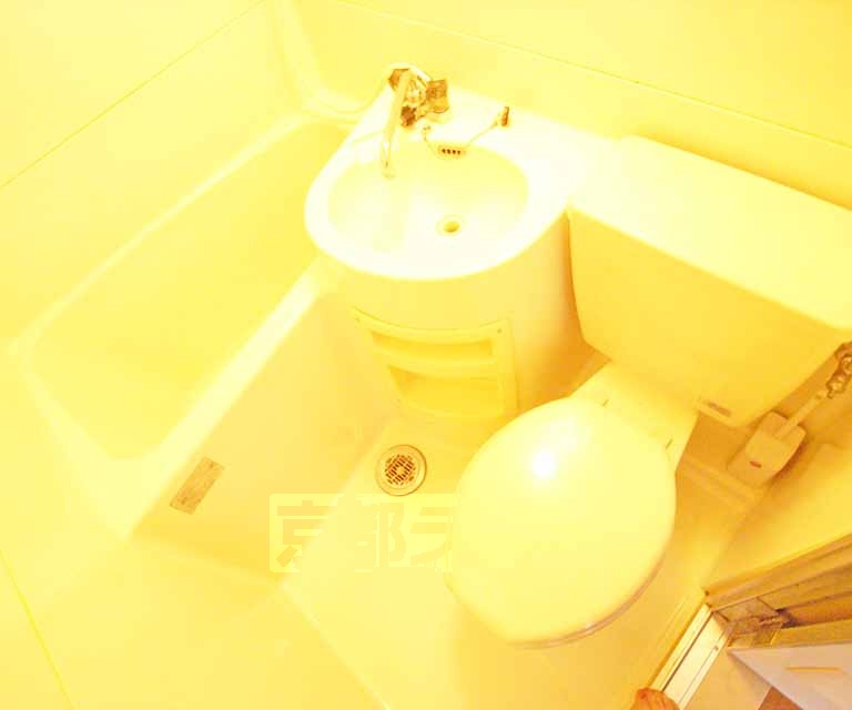 トイレ　ユニットバスのトイレです