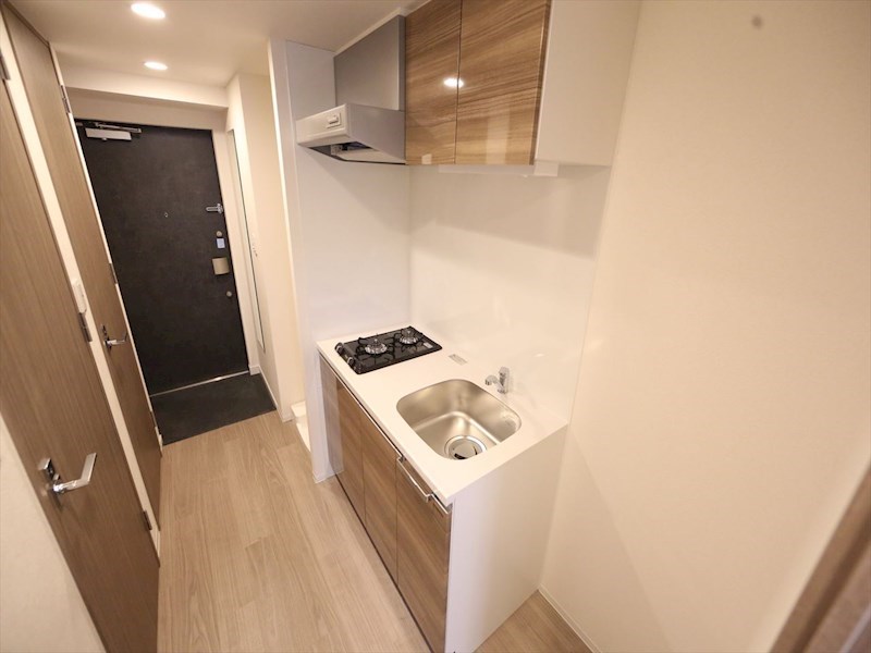 キッチン　システムキッチン（ガス2口コンロ付）