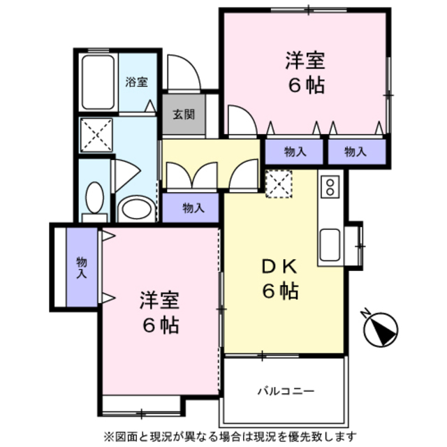 ガーデンパレスの間取り