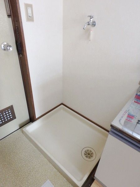 その他設備　～防水パン付きの洗濯機置場～