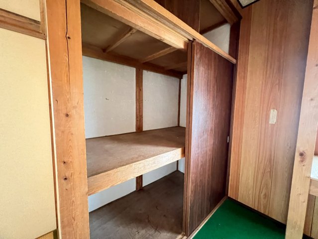 収納　大きなスペースがあり、収納には困りません