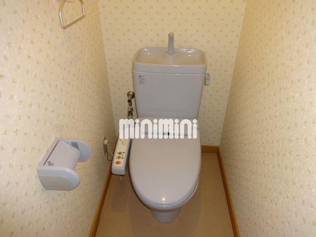 トイレ　ウォシュレット付きになります。