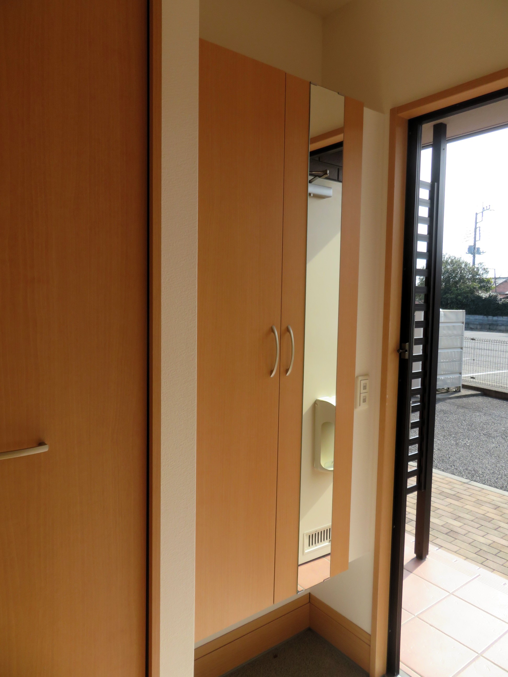 玄関　シューズボックス付きです！