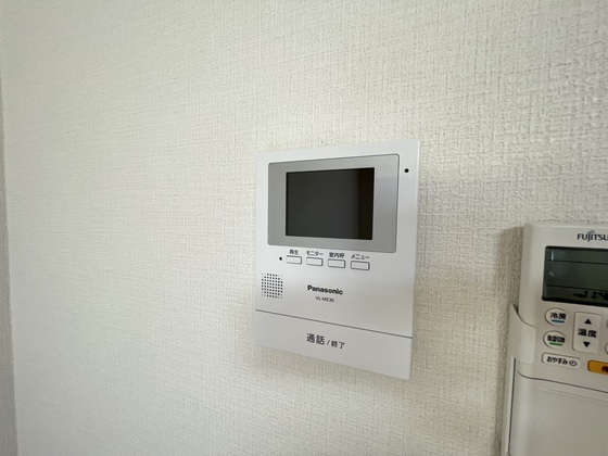 セキュリティ　※別部屋の写真です