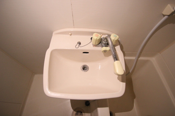 洗面設備　※別号室の写真です