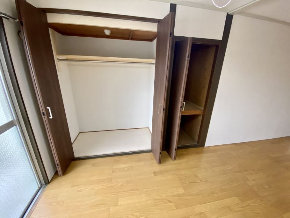 収納　整理整頓が出きそうなクローゼットです。