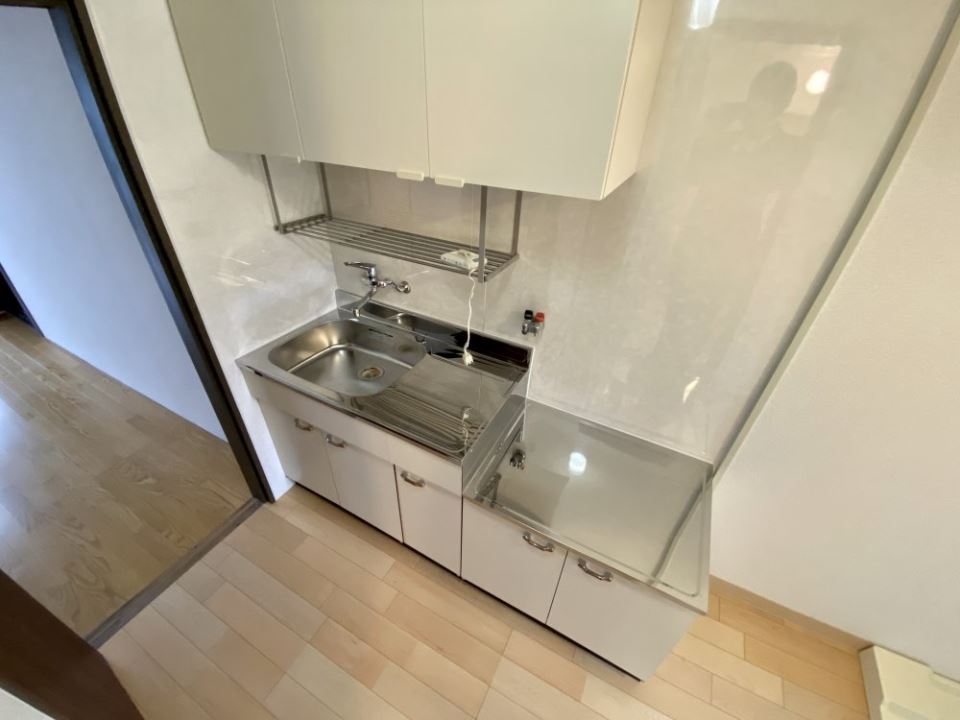 キッチン　収納も充実しています。