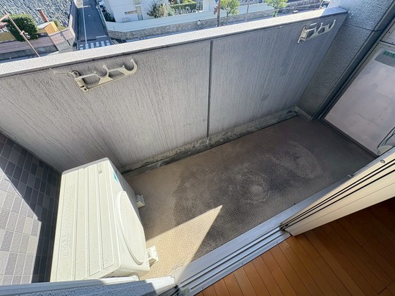 バルコニー　※別部屋の写真です