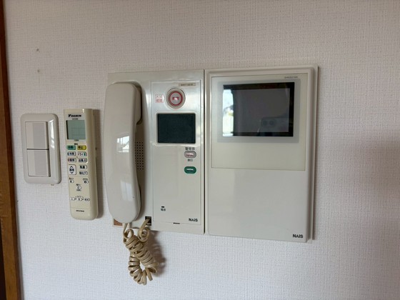 セキュリティ　※別部屋の写真です