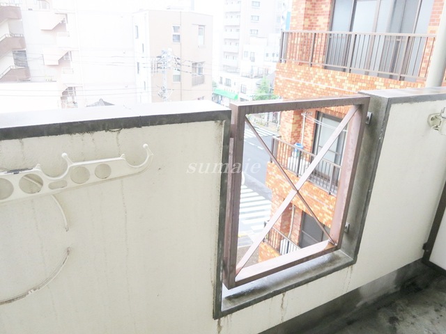 バルコニー　こちらがバルコニーです！