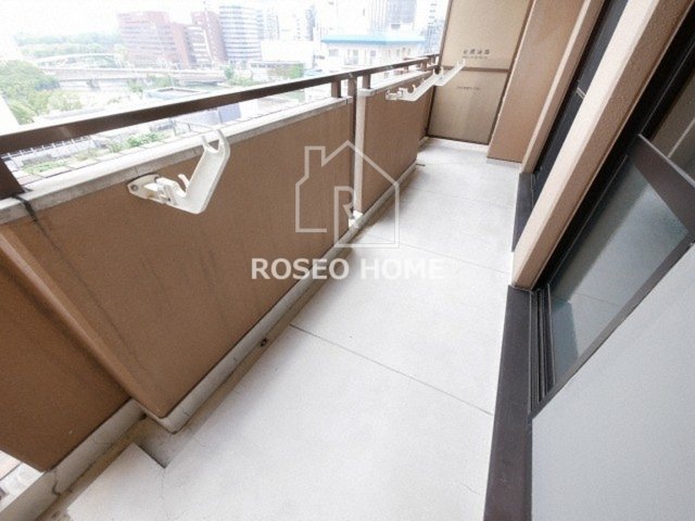 バルコニー　同マンション別部屋：参考写真