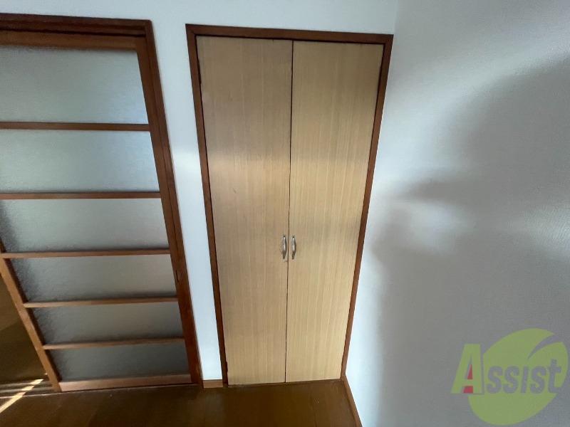 収納　ここに収納があります。収納があると部屋が広く使えます。