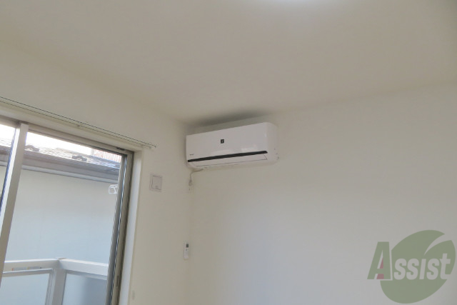 その他設備　エアコンも設置されているので、毎日の暮らしが快適になりますね