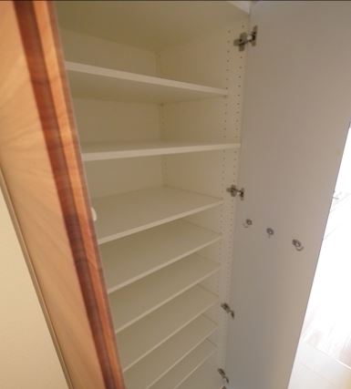 収納　収納のためのスペースです