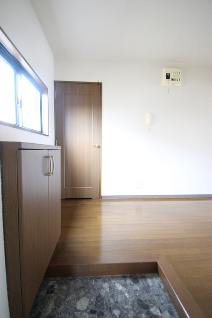 玄関　ただいまー！