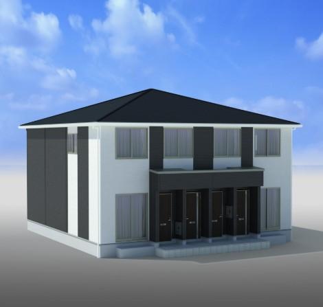 建物外観　完成予想図