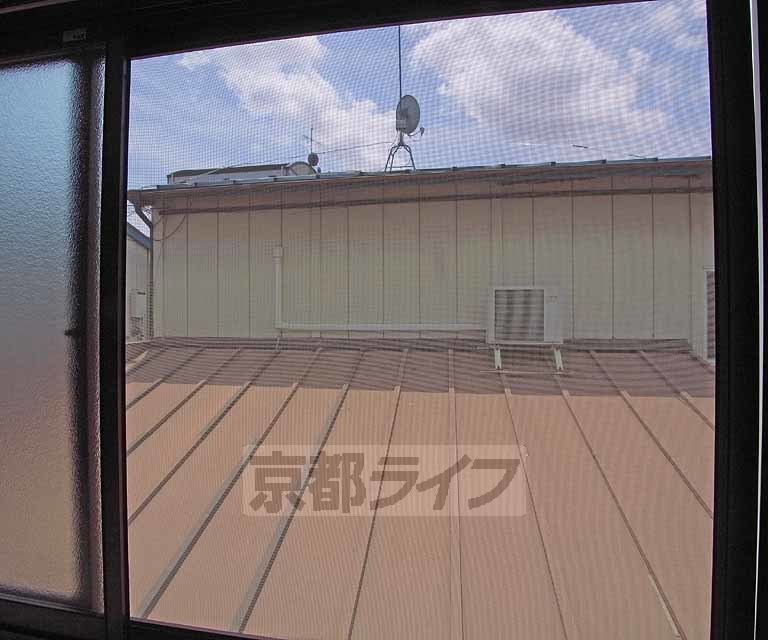 眺望　２階からも青空がたくさん見えます。