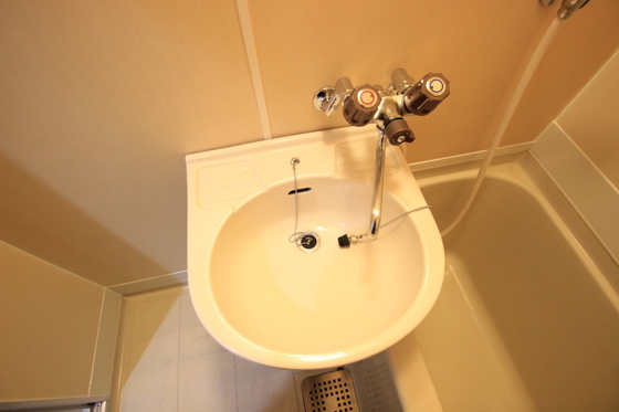 洗面設備　他号室のお写真です