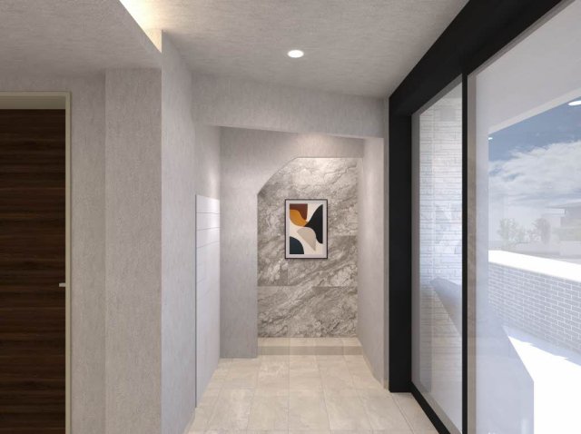 ロビー　完成パース