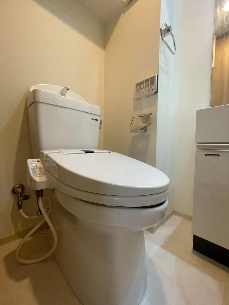 トイレ　ゆったりとした空間のトイレです