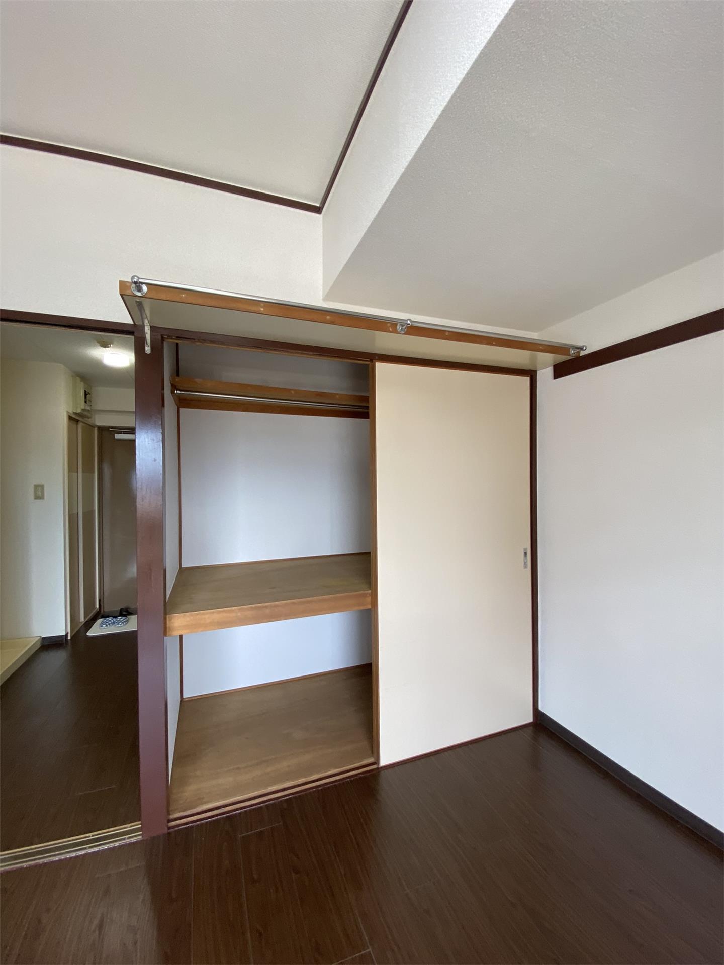 収納　写真は別部屋です。