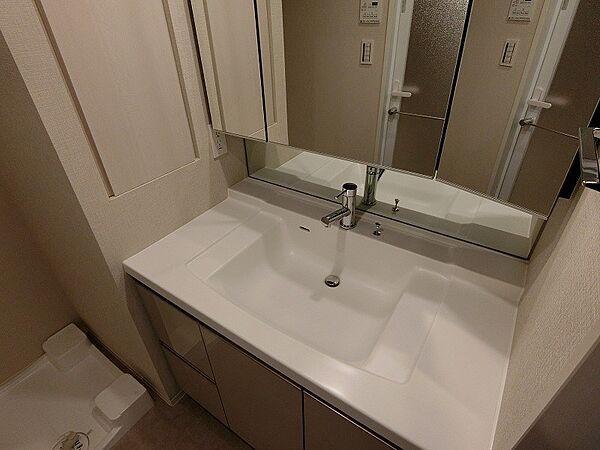 洗面設備　別タイプ部屋　参考写真です