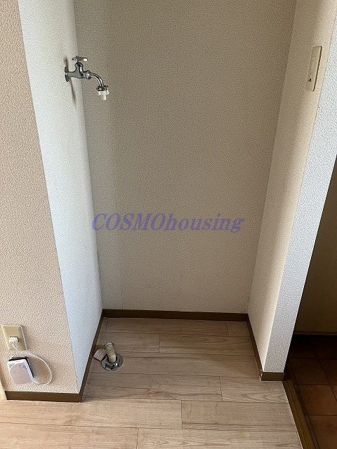 洗面設備　室内洗濯機置き場