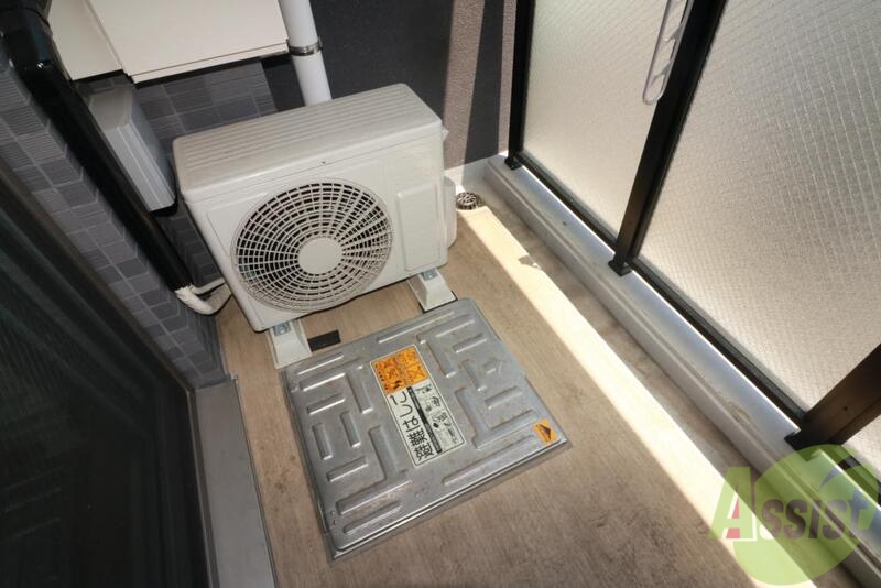 バルコニー　風通しの良いバルコニーです。