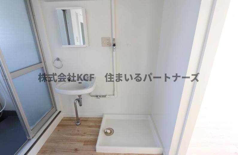 洗面設備　コンパクトで使いやすい洗面所