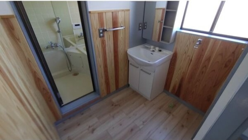 洗面設備　図面と現状に相違がある場合には現状を優先