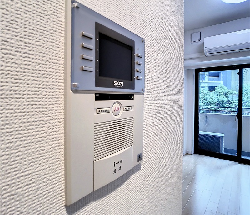 セキュリティ　TVモニター付オートロック