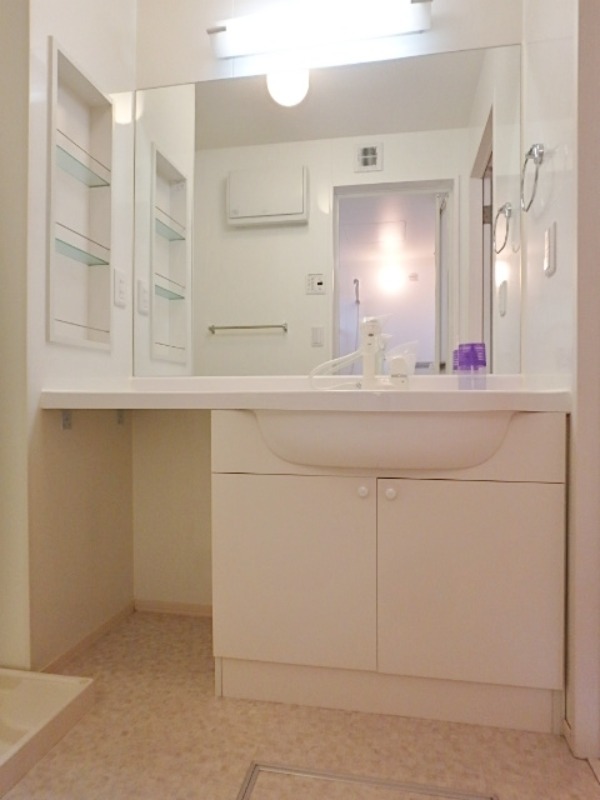 洗面設備　図面と現状に相違がある場合には現状を優先