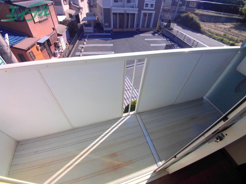 バルコニー　別部屋反転写真