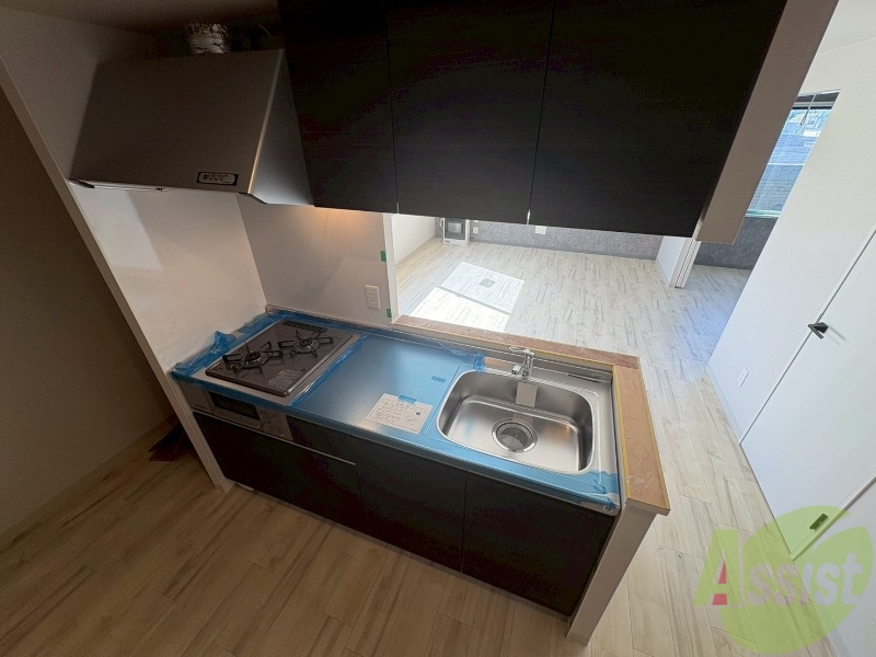 キッチン　システムキッチンなので、すぐお料理に使えます！