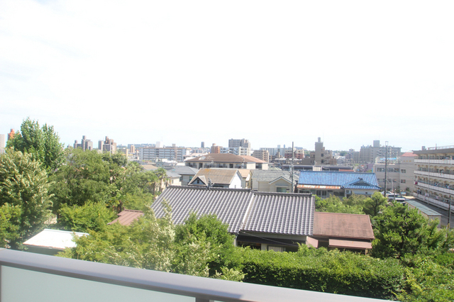 眺望　バルコニーからの眺望。落ち着きます。