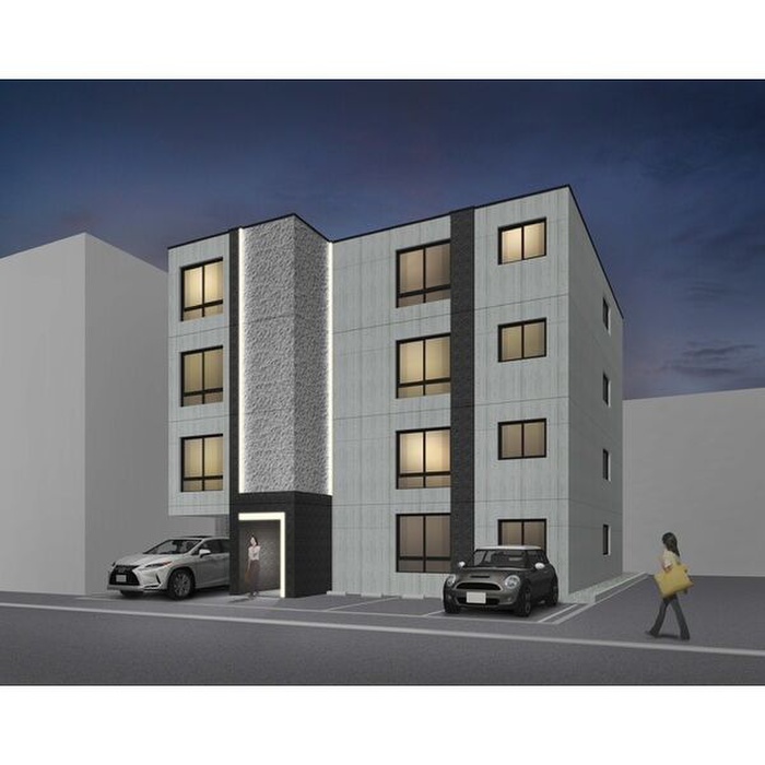 建物外観　完成予想図