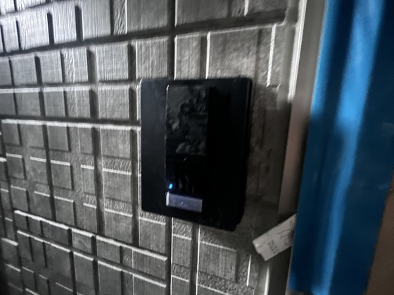 セキュリティ　※別部屋の写真です