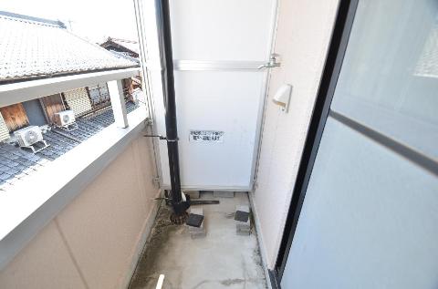 バルコニー　洗濯機置き場（イメージ）