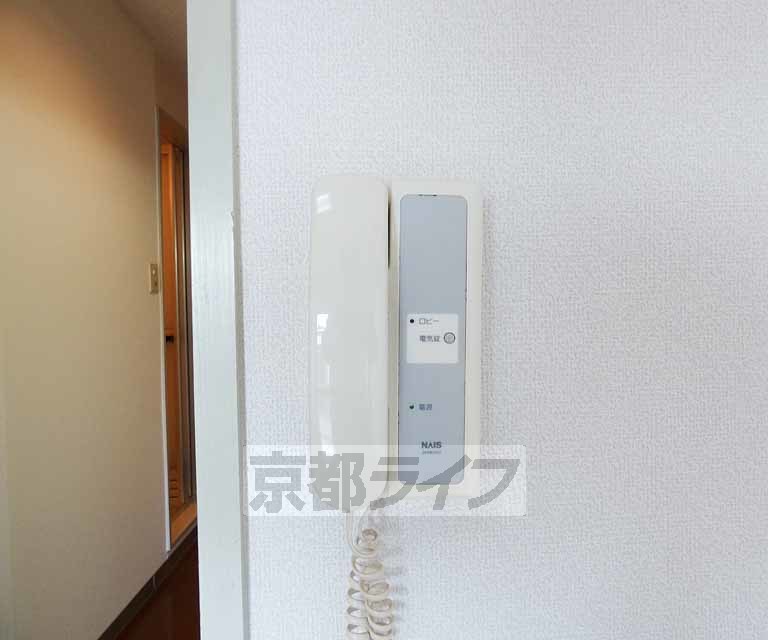 セキュリティ　来客時も安心です。