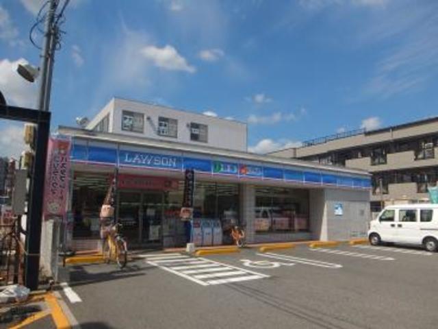 コンビニ　ローソン八尾志紀駅前店（コンビニ）まで403m