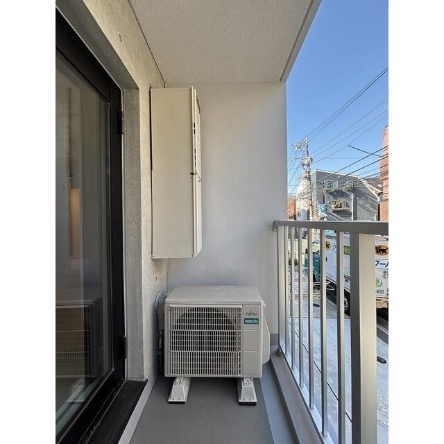 バルコニー　落ち着いた時間を過ごせるバルコニーです