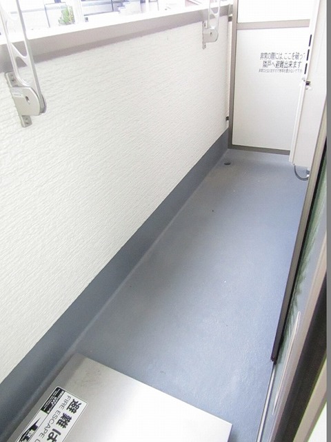 バルコニー　同一施工会社同一仕様写真